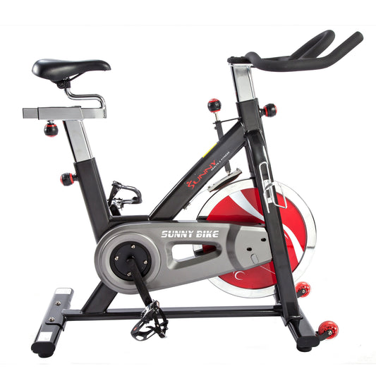 Sunny Health & Fitness SF-B1002 Belt Drive Indoor Cycling Bike