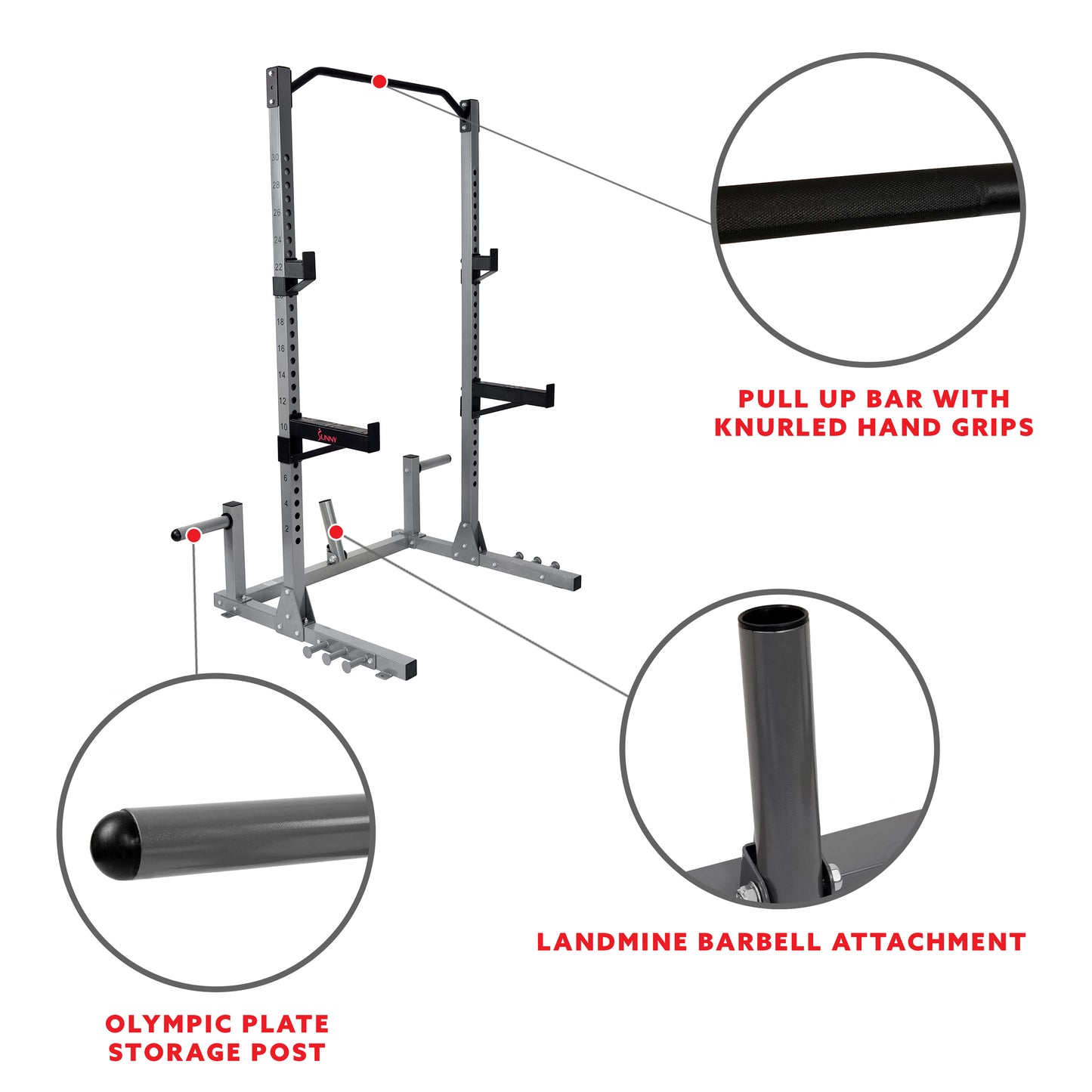 Sunny Health & Fitness Power Rack SF-BH6802