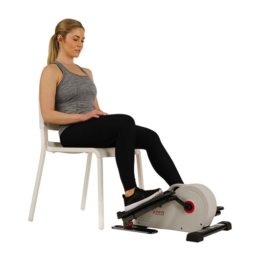 Sunny Health & Fitness Magnetic Under Desk Elliptical - SF-E3872