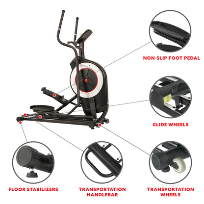 Sunny Health & Fitness Programmable Elliptical Trainer