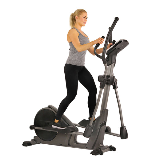 Sunny Health & Fitness Pre-Programmed Elliptical Trainer SF-E3912