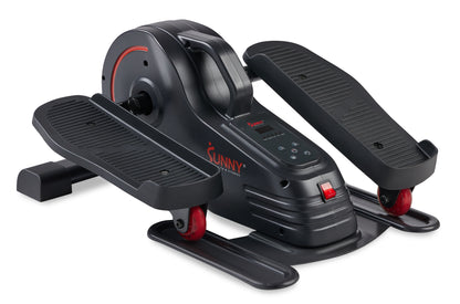 Sunny Health & Fitness SitFit Smart Electric Motorized Under Desk Smart Elliptical (Dark Grey) - SF-E3959SMARTDGY