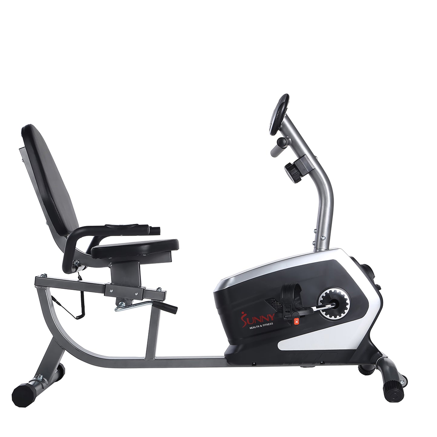 Sunny Health & Fitness Easy Adjustable Seat Recumbent Bike - SF-RB4616S