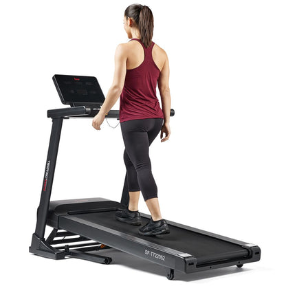 Sunny Health & Fitness Astra Elite Smart Auto Incline Brushless Motor Treadmill - SF-T722052