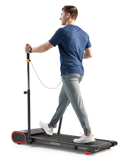 Sunny Health & Fitness Smart Slim Treadmill with Arm Exerciser – SF-T723007