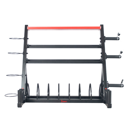 Sunny Health & Fitness All-In-One Weights Storage Rack Stand - SF-XF920025