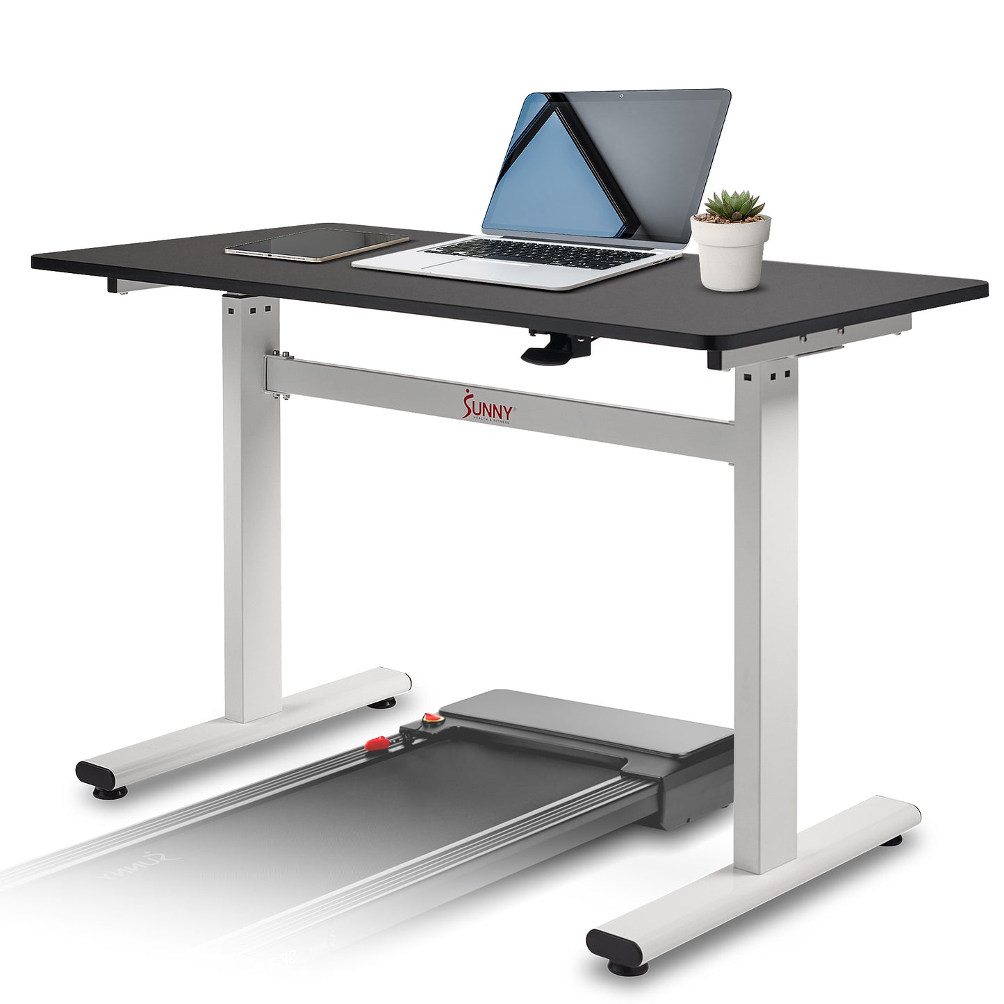 Sunny Health & Fitness Multi-Purpose Air-drive Adjustable Standing Desk – SF-A023001