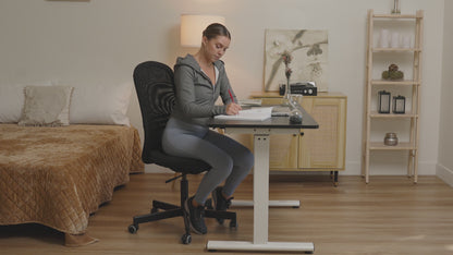 Sunny Health & Fitness Multi-Purpose Air-drive Adjustable Standing Desk – SF-A023001