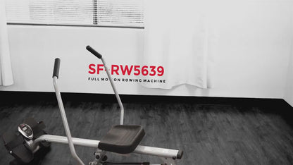 Sunny Health & Fitness Full Motion Rowing Machine - SF-RW5639