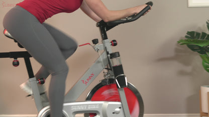 Sunny Health & Fitness Pro II Indoor Cycling Bike with Device Mount and Advanced Display – SF-B1995