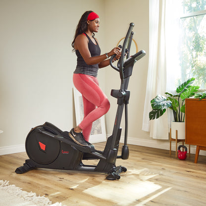 Sunny Health & Fitness Premium Elliptical Exercise Machine Smart Trainer with Exclusive SunnyFit® App Enhanced Bluetooth Connectivity