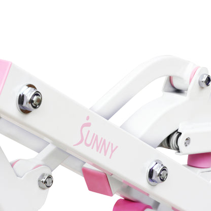 Sunny Health & Fitness Upright Row-N-Ride® Exerciser in Pink – P2100