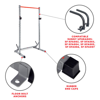 Sunny Health & Fitness Squat Stand Power Rack - SF-XF922059