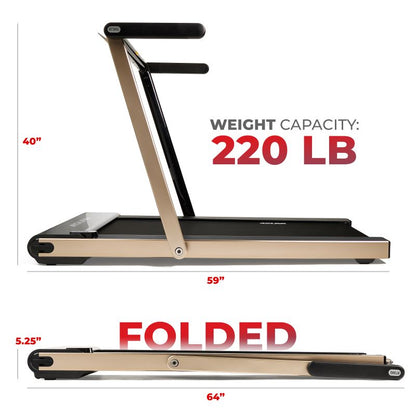 ASUNA Slim Folding Motorized Treadmill-8730G